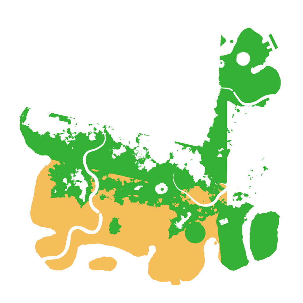 Biome Rust Map: Procedural Map, Size: 3900, Seed: 64800212