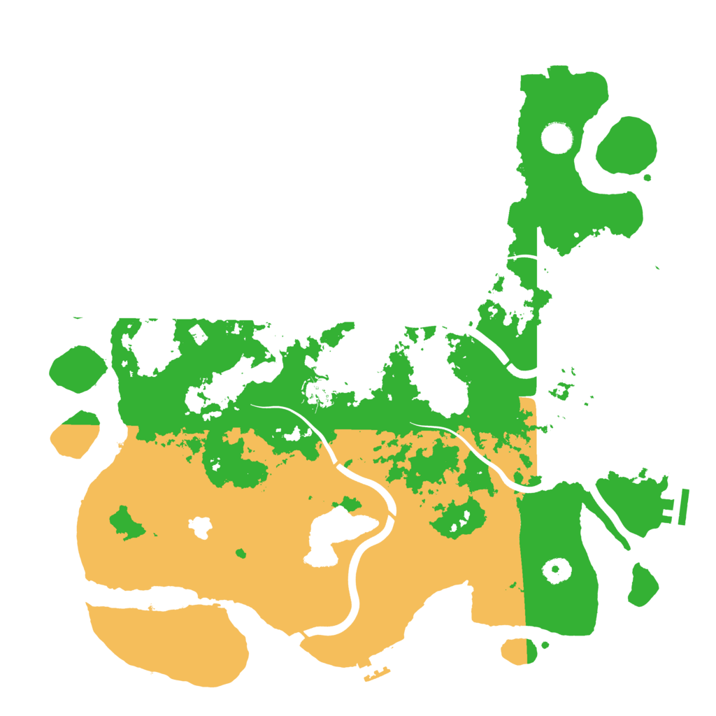 Biome Rust Map: Procedural Map, Size: 4000, Seed: 1261434973