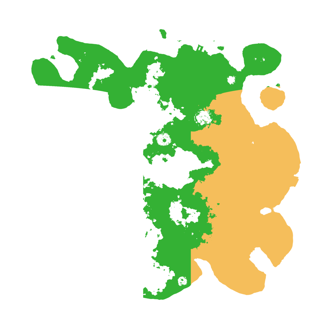 Biome Rust Map: Procedural Map, Size: 3550, Seed: 42502227