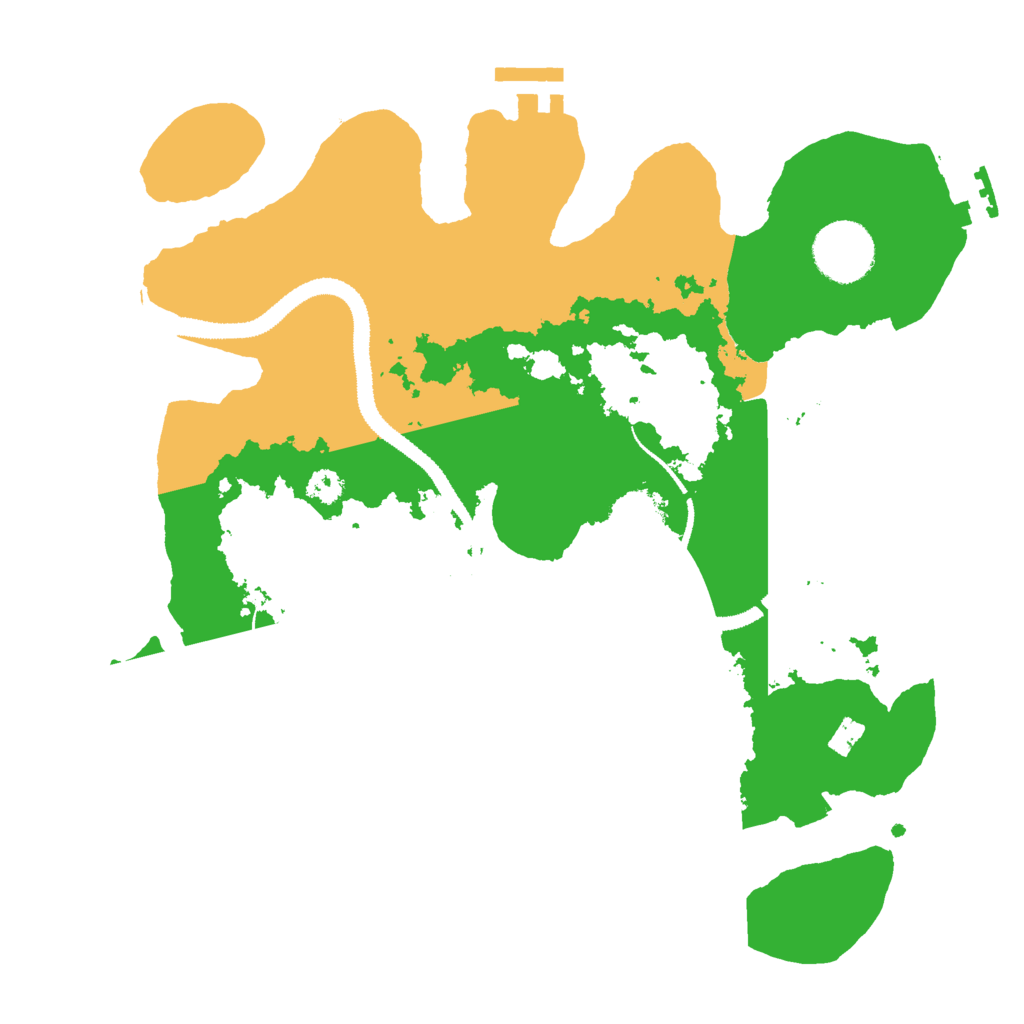 Biome Rust Map: Procedural Map, Size: 3000, Seed: 723162702