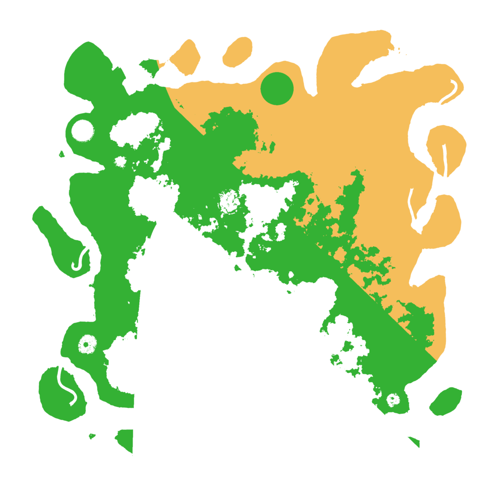 Biome Rust Map: Procedural Map, Size: 4000, Seed: 1486749898