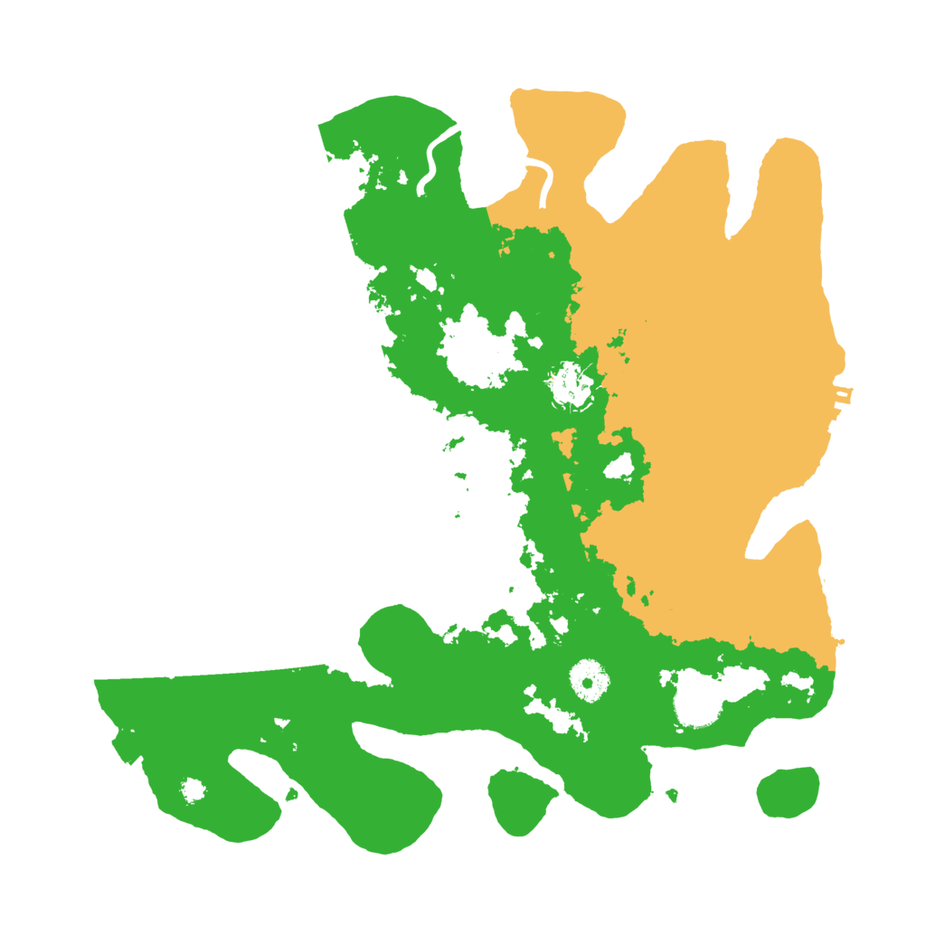Biome Rust Map: Procedural Map, Size: 3500, Seed: 213213186