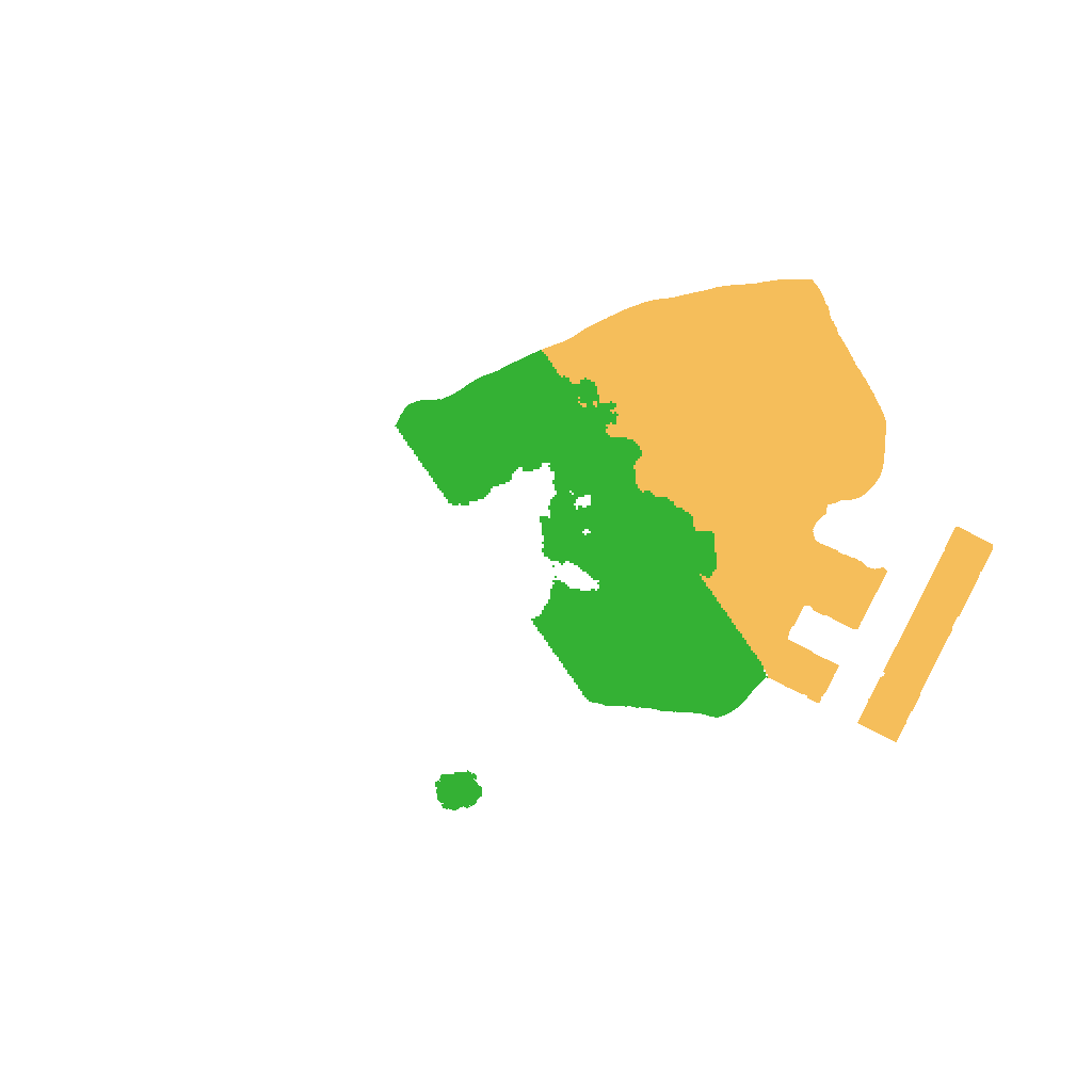 Biome Rust Map: Procedural Map, Size: 1000, Seed: 19686