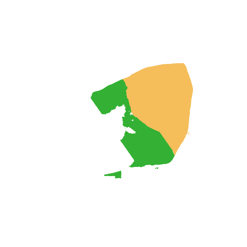 Biome Rust Map: Procedural Map, Size: 1000, Seed: 19686