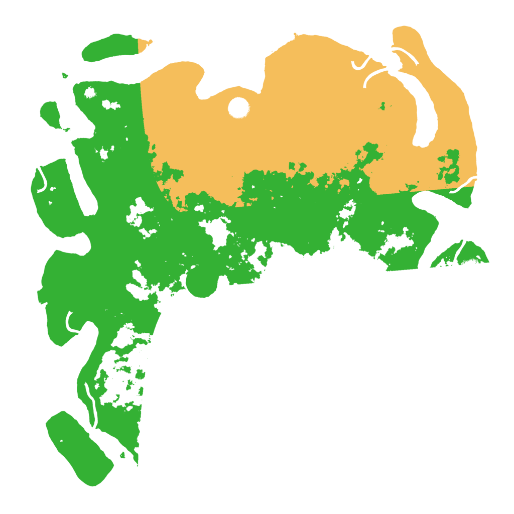 Biome Rust Map: Procedural Map, Size: 4300, Seed: 1928469000