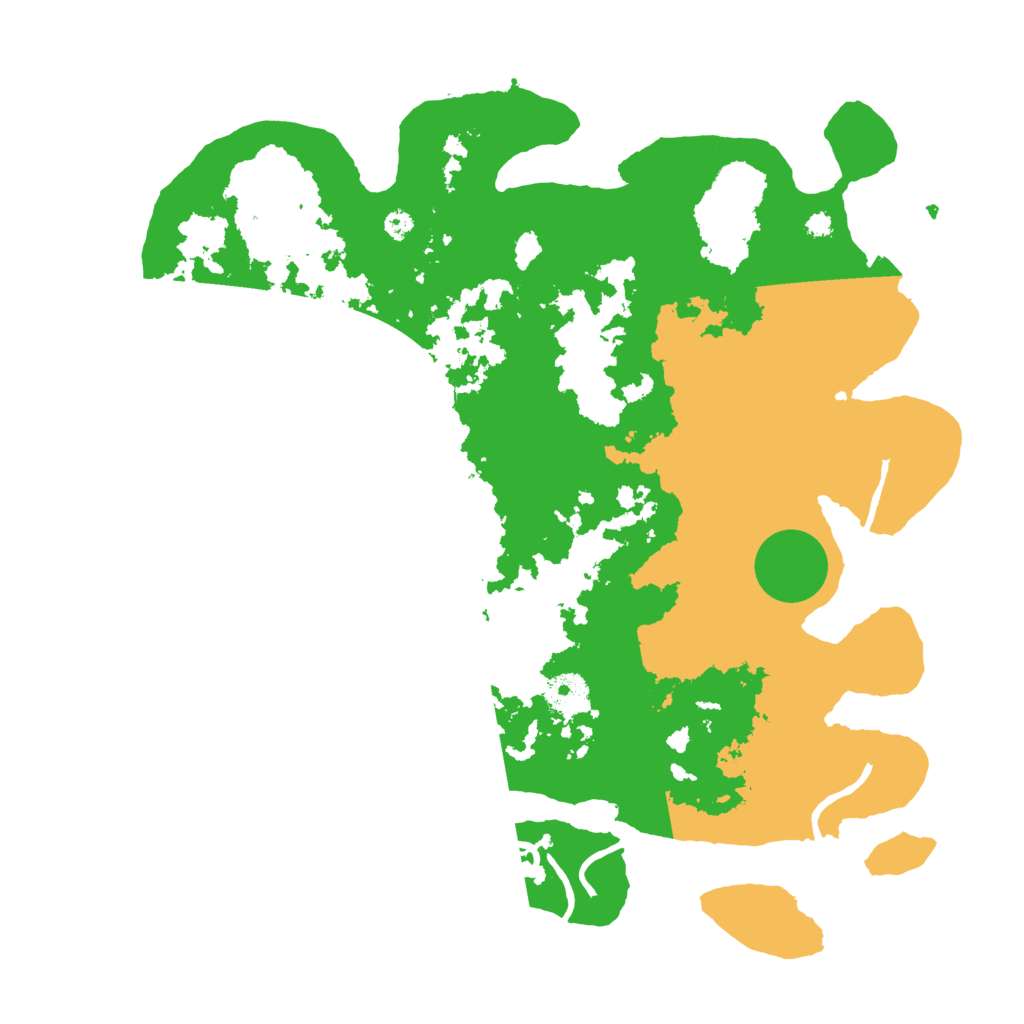 Biome Rust Map: Procedural Map, Size: 3700, Seed: 1019118040