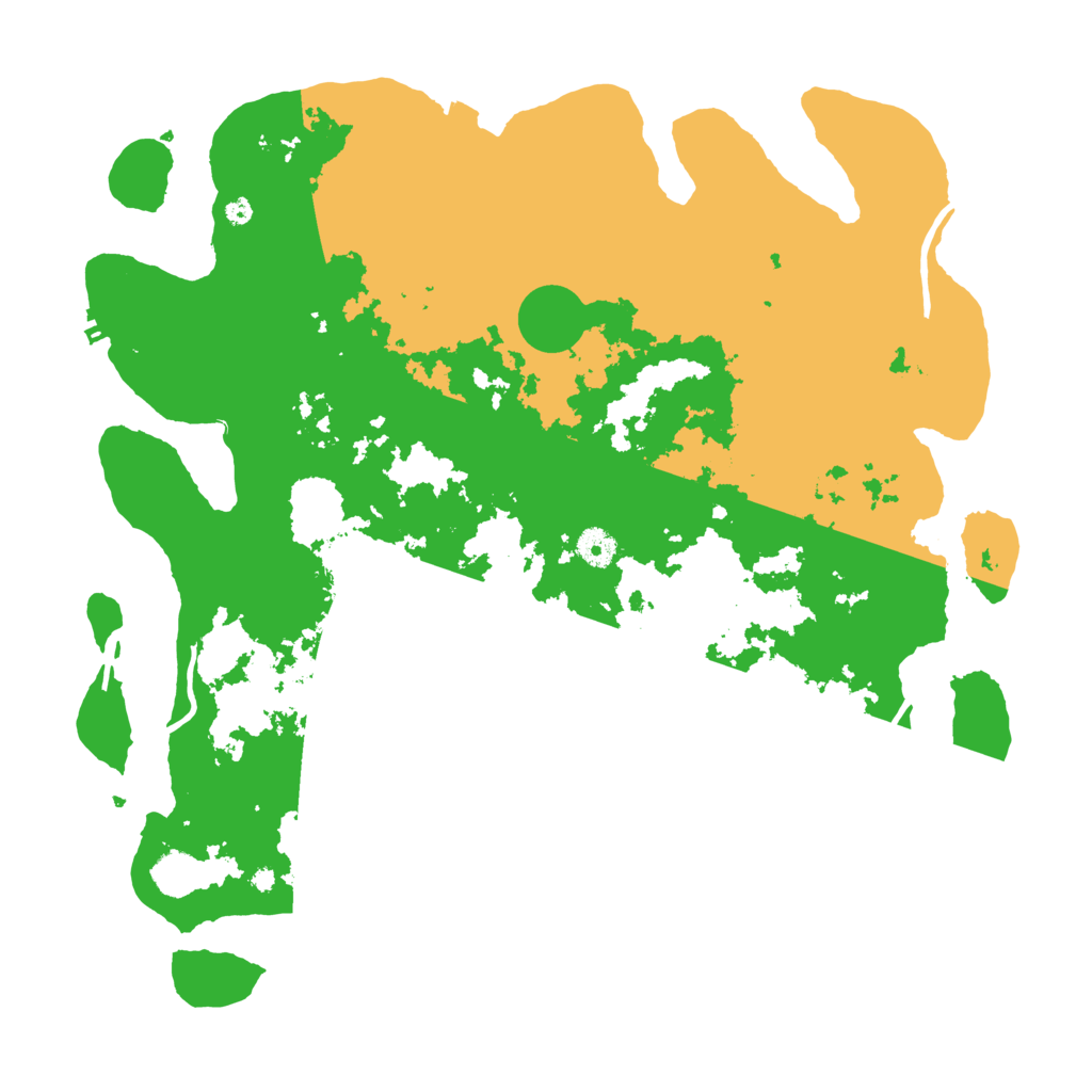 Biome Rust Map: Procedural Map, Size: 4250, Seed: 672842073