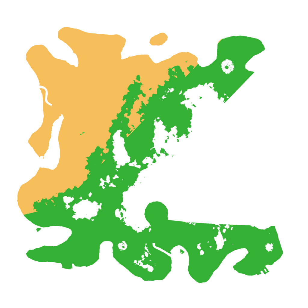 Biome Rust Map: Procedural Map, Size: 3500, Seed: 679426955