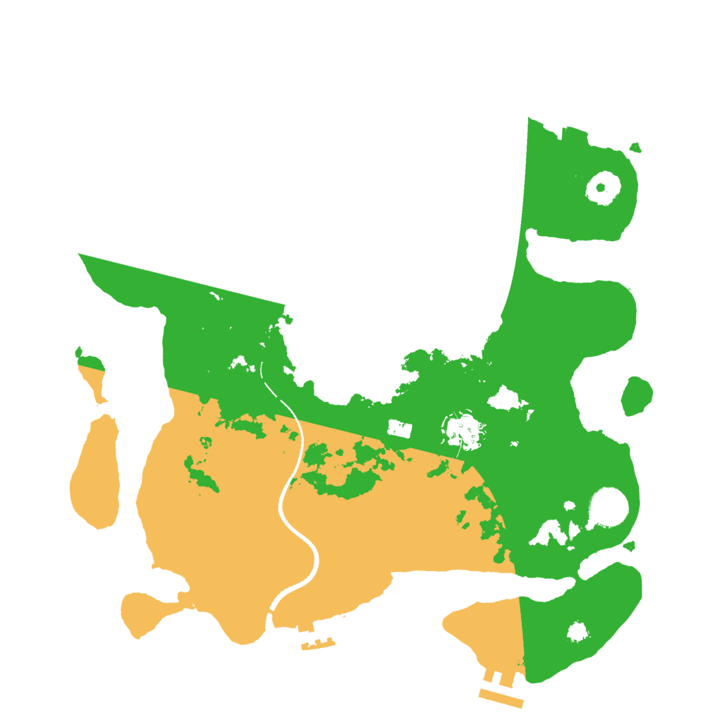 Biome Rust Map: Procedural Map, Size: 3250, Seed: 1674836657