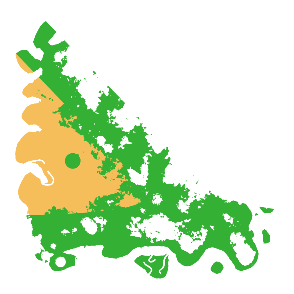 Biome Rust Map: Procedural Map, Size: 5000, Seed: 2023080501