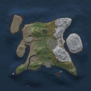 Thumbnail Rust Map: Procedural Map, Size: 2000, Seed: 255, 5 Monuments