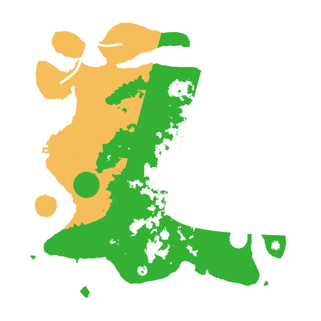 Biome Rust Map: Procedural Map, Size: 3250, Seed: 537208684