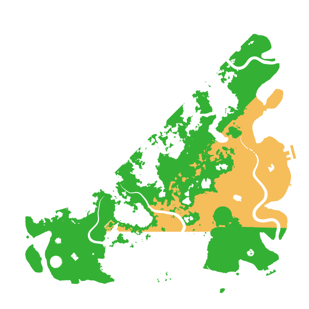 Biome Rust Map: Procedural Map, Size: 4500, Seed: 1671182111