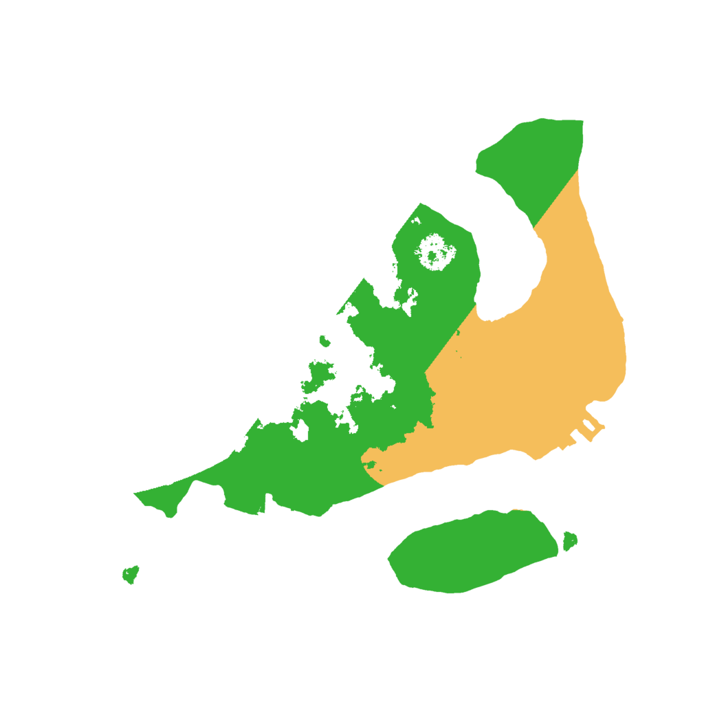 Biome Rust Map: Procedural Map, Size: 2000, Seed: 1534866685