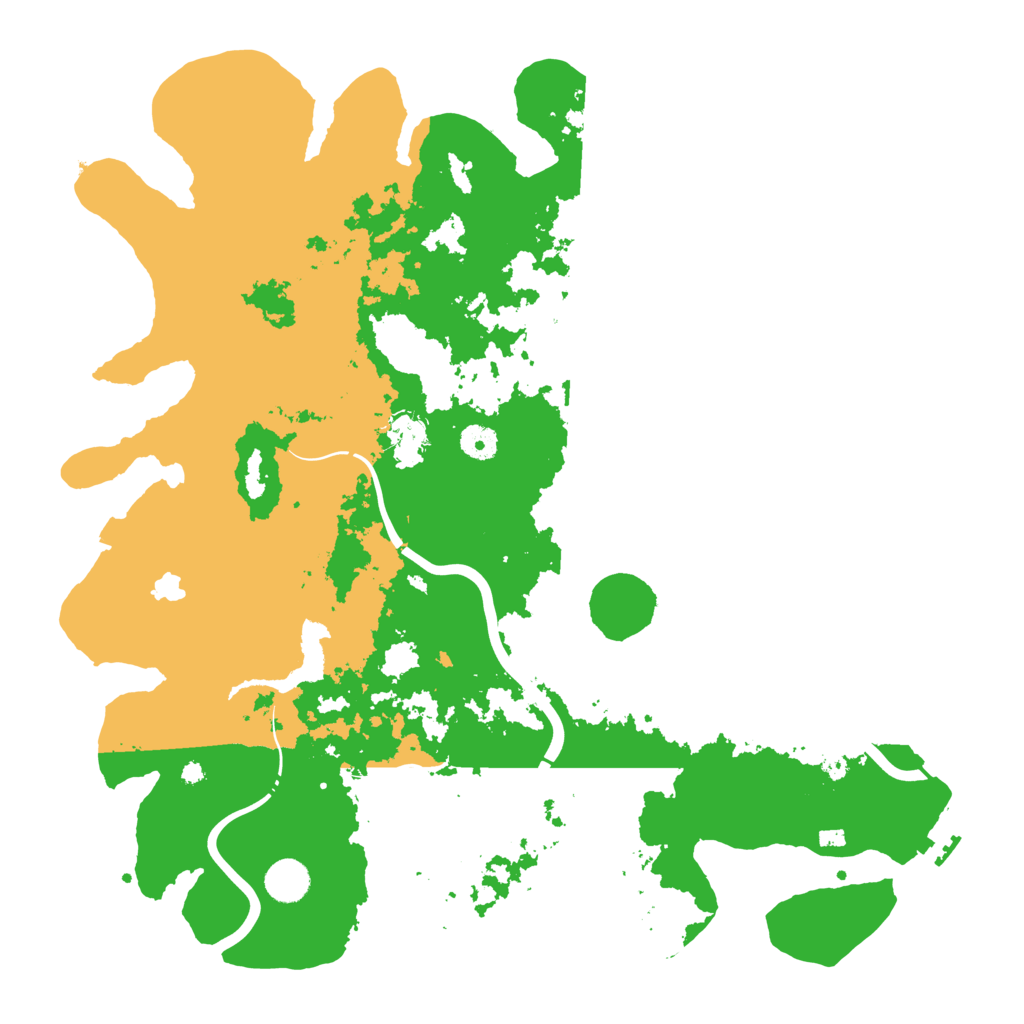Biome Rust Map: Procedural Map, Size: 4250, Seed: 84231234