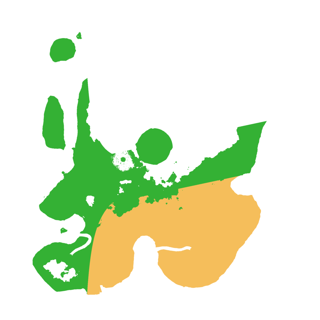 Biome Rust Map: Procedural Map, Size: 2500, Seed: 1359224692