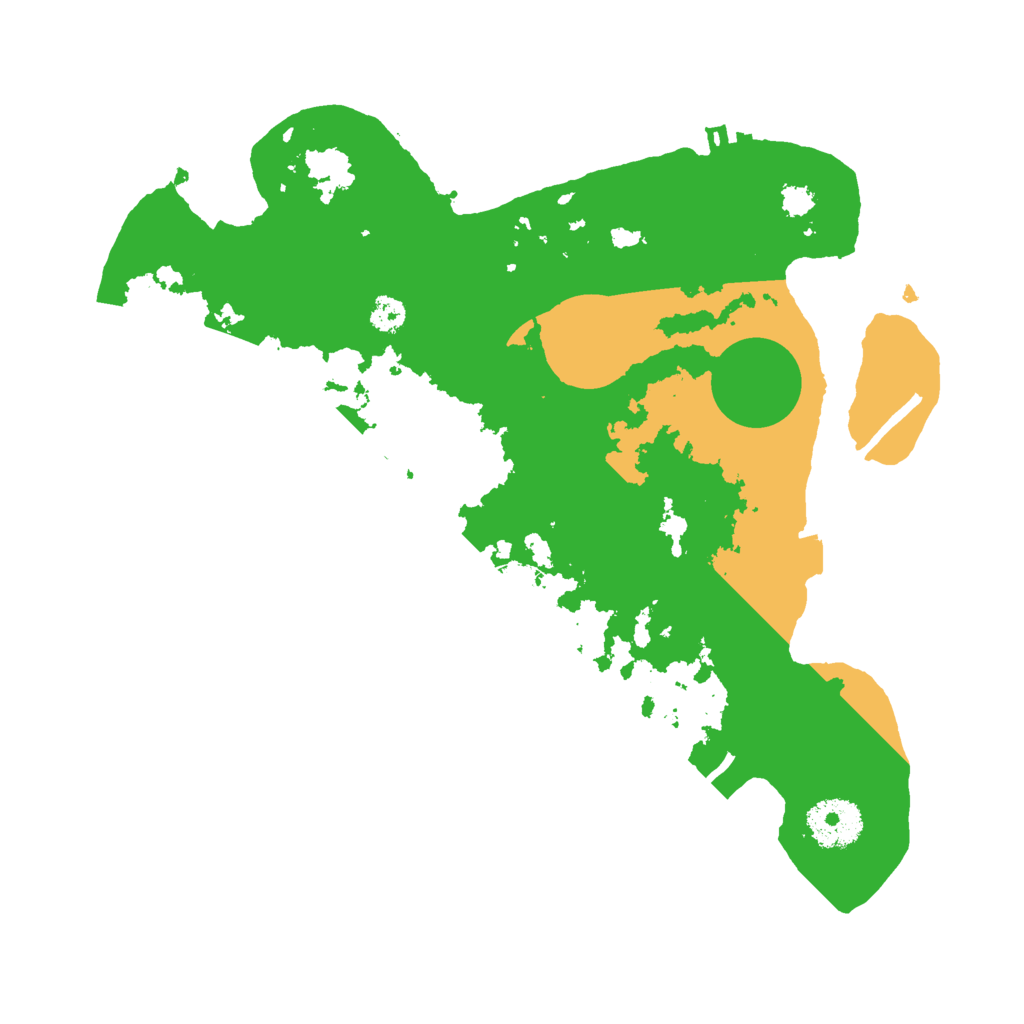 Biome Rust Map: Procedural Map, Size: 3000, Seed: 435960162