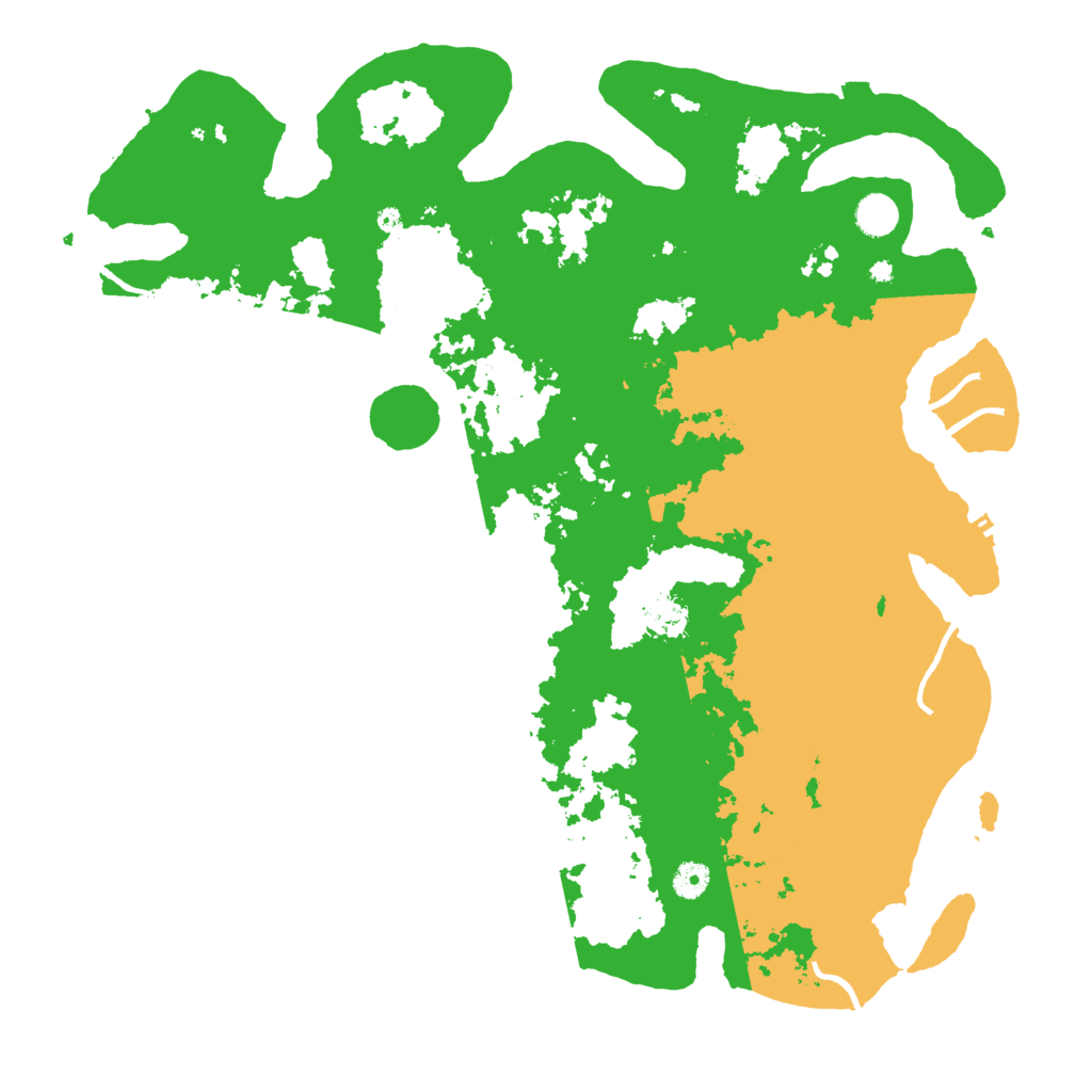 Biome Rust Map: Procedural Map, Size: 4500, Seed: 1657720393