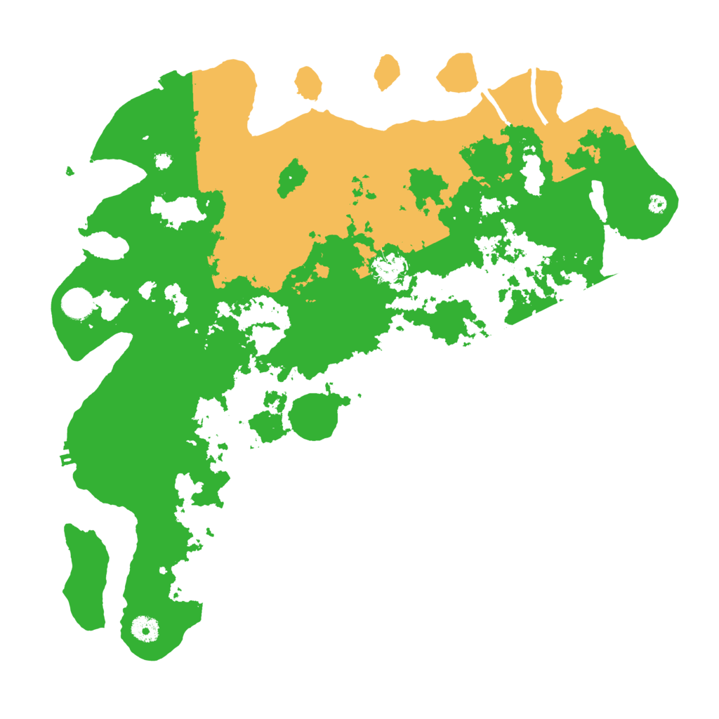 Biome Rust Map: Procedural Map, Size: 4000, Seed: 1240020350