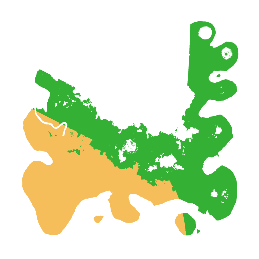 Biome Rust Map: Procedural Map, Size: 3500, Seed: 679079160