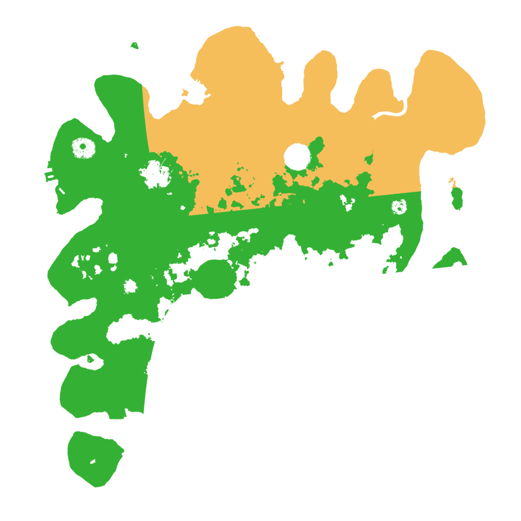 Biome Rust Map: Procedural Map, Size: 3500, Seed: 2105784102