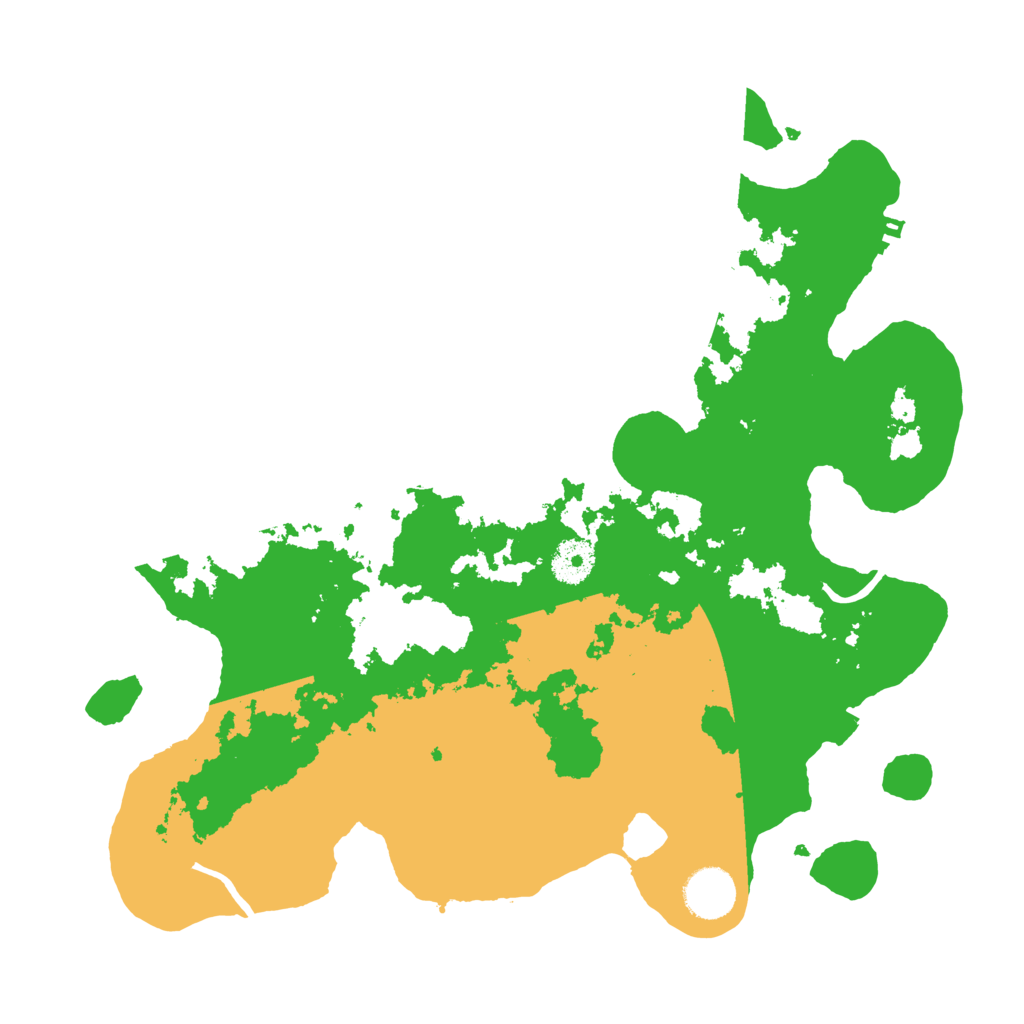 Biome Rust Map: Procedural Map, Size: 3500, Seed: 1895669389