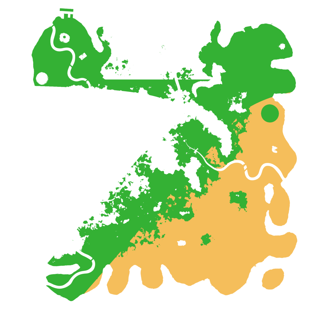 Biome Rust Map: Procedural Map, Size: 4750, Seed: 501
