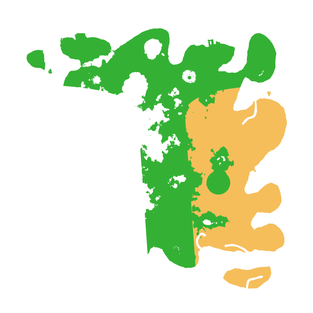 Biome Rust Map: Procedural Map, Size: 3500, Seed: 748119245