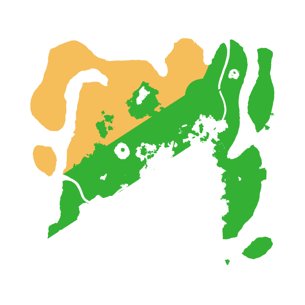 Biome Rust Map: Procedural Map, Size: 3000, Seed: 5928074