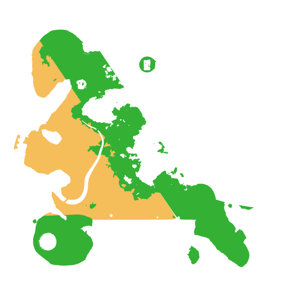 Biome Rust Map: Procedural Map, Size: 3000, Seed: 1719732761