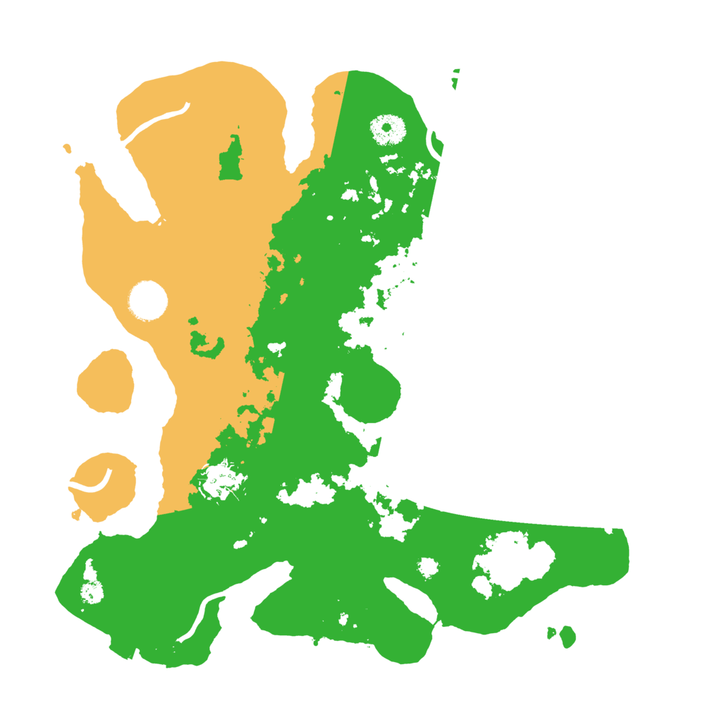 Biome Rust Map: Procedural Map, Size: 3250, Seed: 382836514