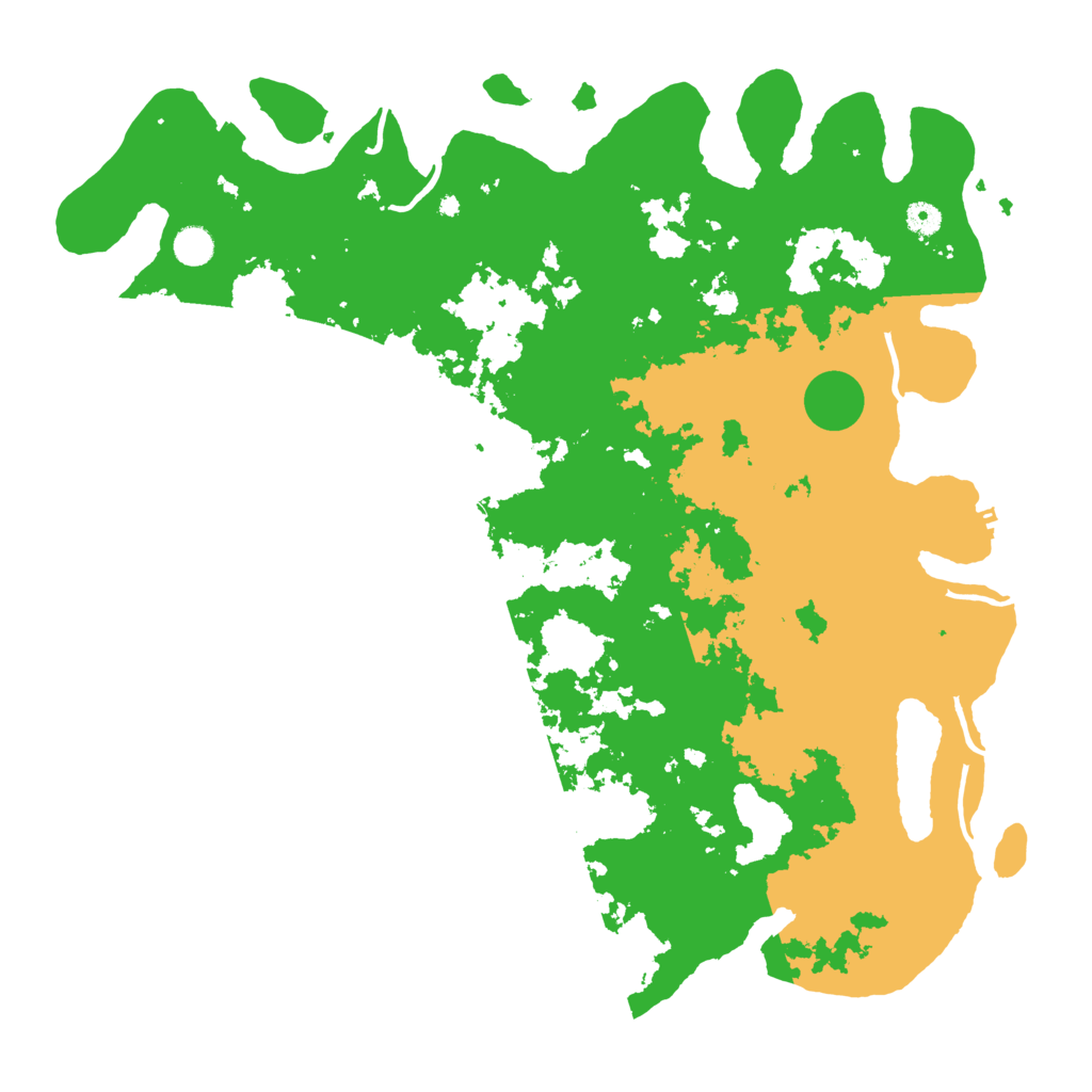 Biome Rust Map: Procedural Map, Size: 4800, Seed: 2049287313