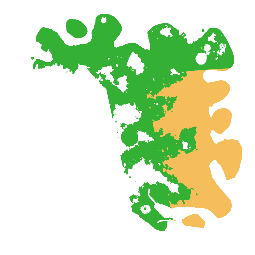 Biome Rust Map: Procedural Map, Size: 4000, Seed: 3433672