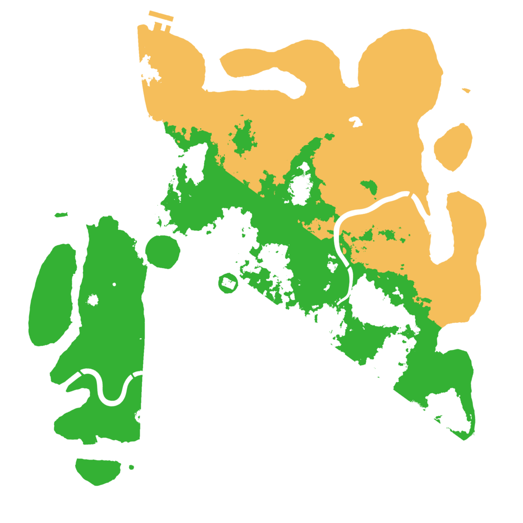 Biome Rust Map: Procedural Map, Size: 4250, Seed: 29430