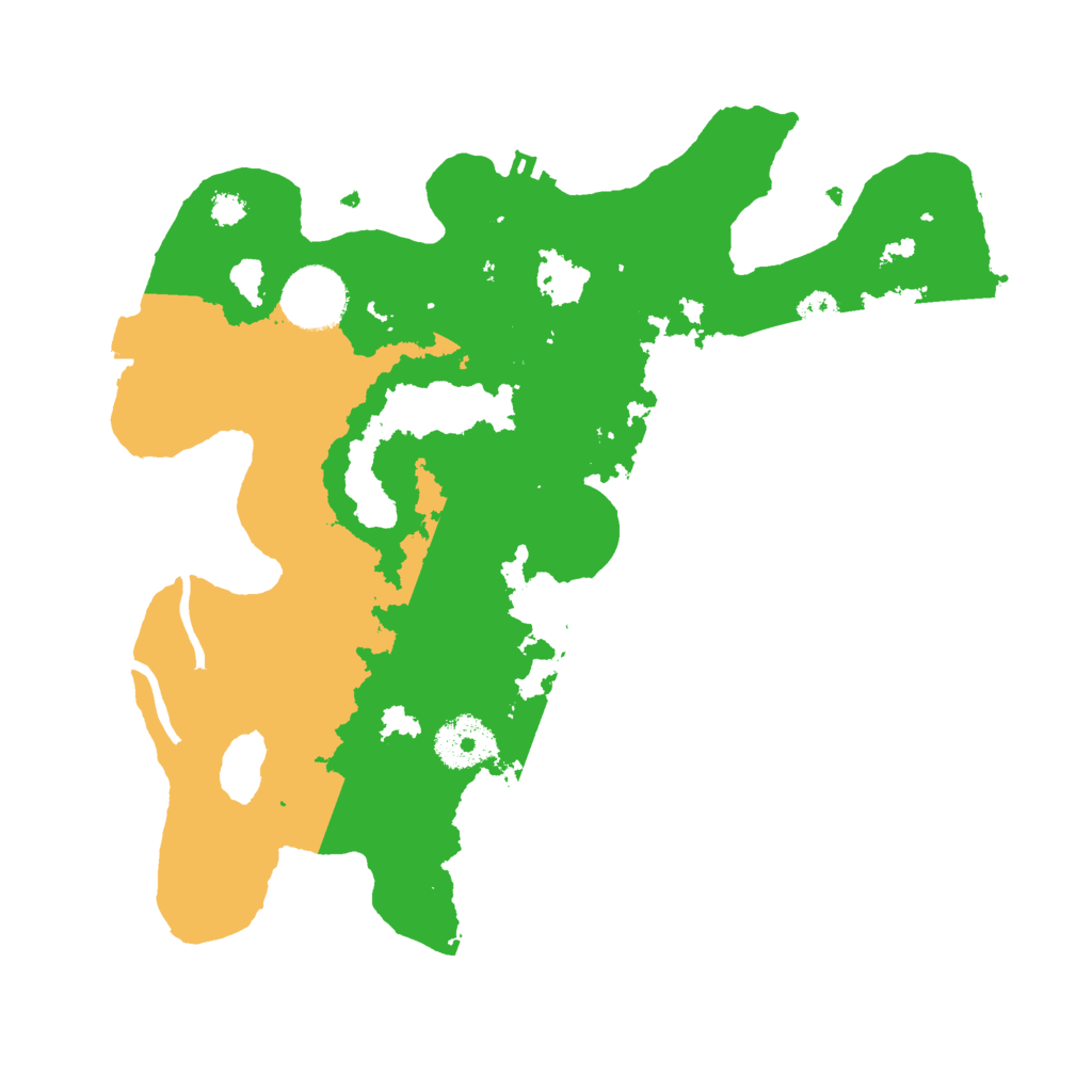 Biome Rust Map: Procedural Map, Size: 3000, Seed: 441768311