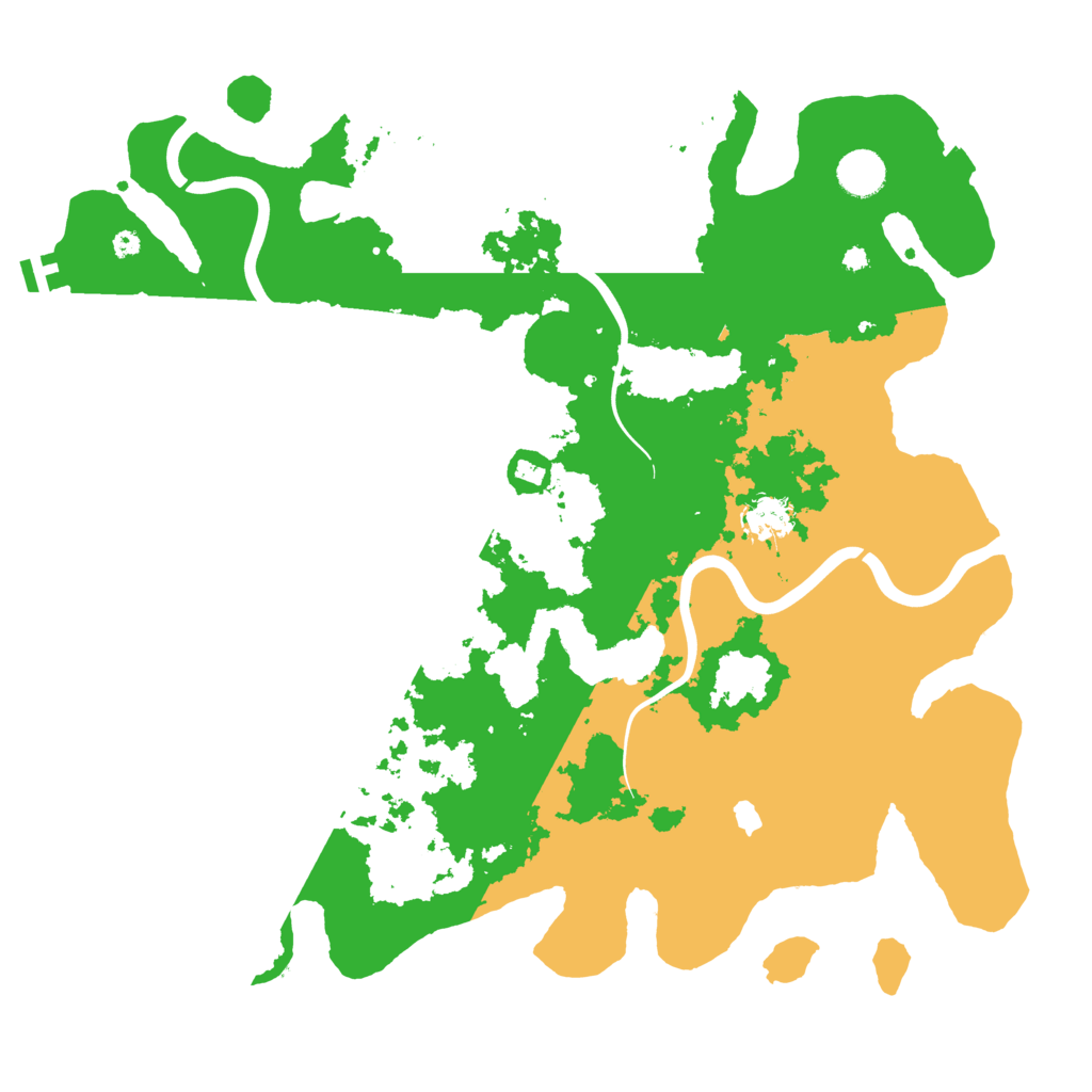 Biome Rust Map: Procedural Map, Size: 4050, Seed: 611899475