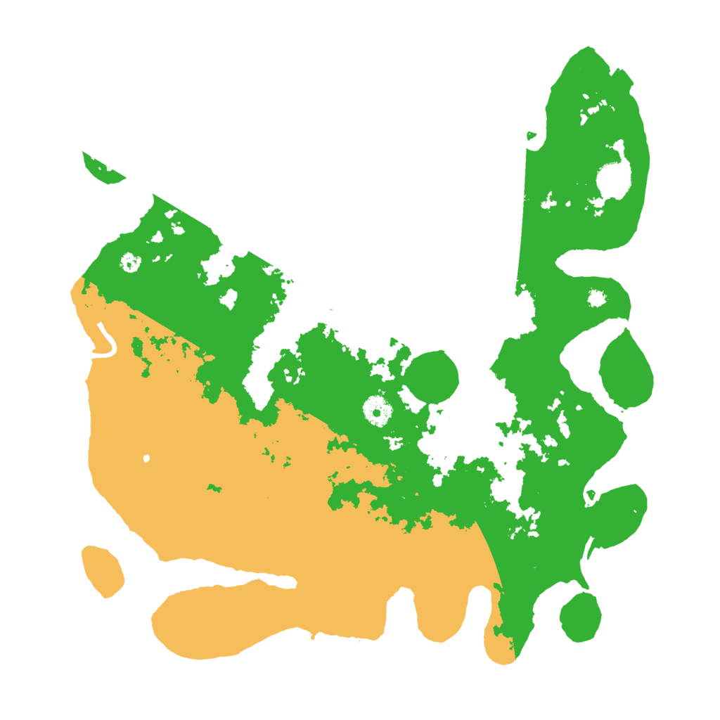 Biome Rust Map: Procedural Map, Size: 3700, Seed: 1939873554