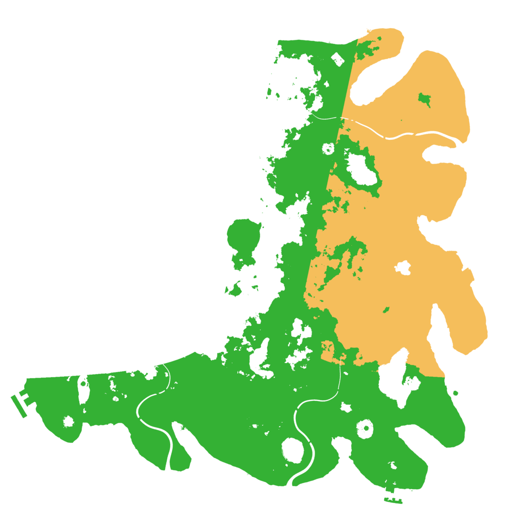 Biome Rust Map: Procedural Map, Size: 4250, Seed: 483217875