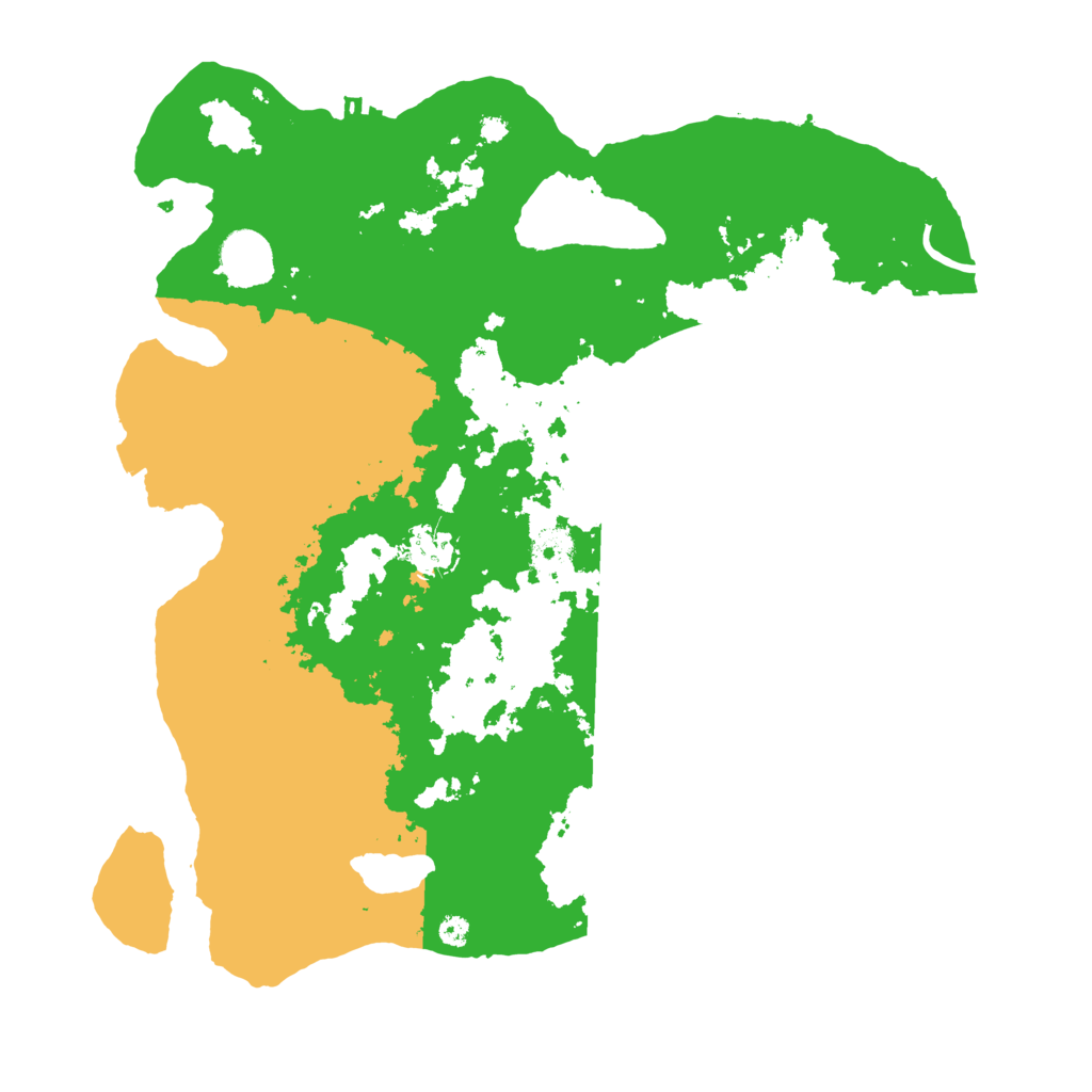 Biome Rust Map: Procedural Map, Size: 3700, Seed: 399819238