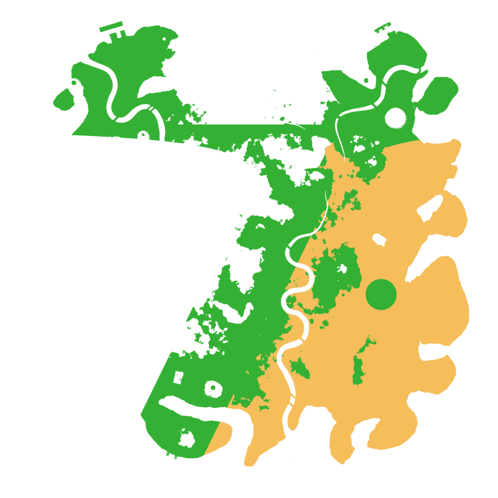 Biome Rust Map: Procedural Map, Size: 4250, Seed: 39159129