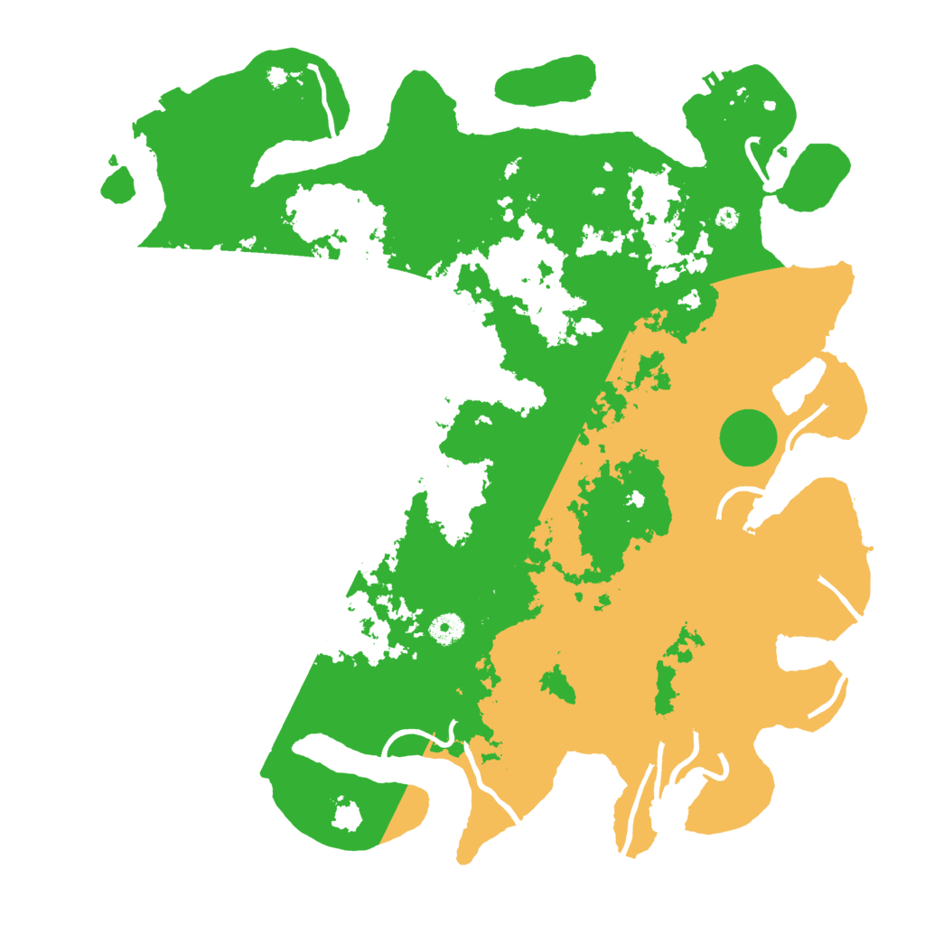 Biome Rust Map: Procedural Map, Size: 4250, Seed: 39159129