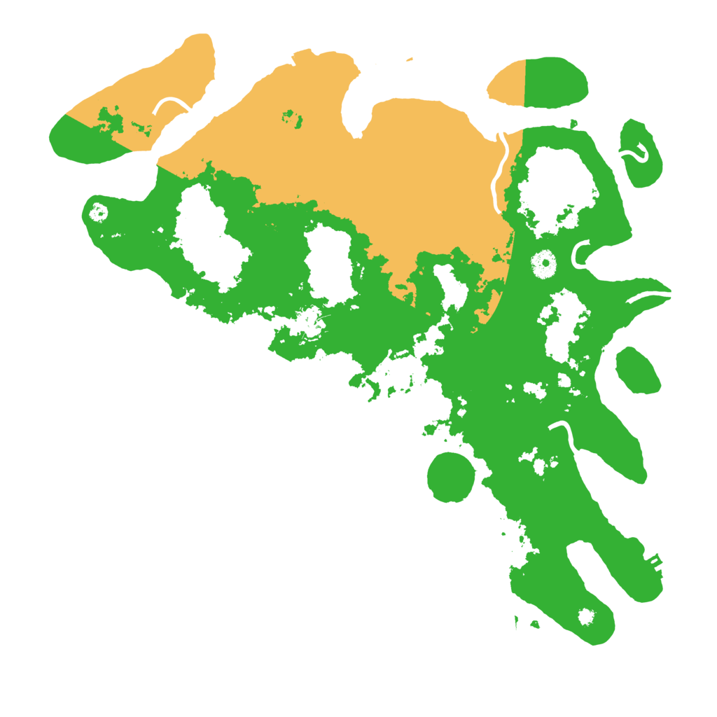 Biome Rust Map: Procedural Map, Size: 4000, Seed: 2116333