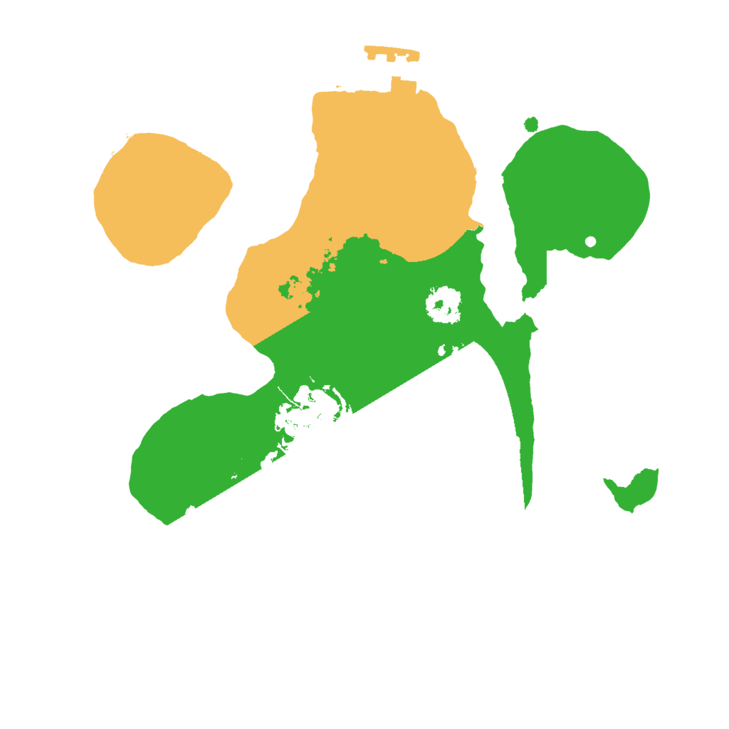 Biome Rust Map: Procedural Map, Size: 2000, Seed: 1610891902