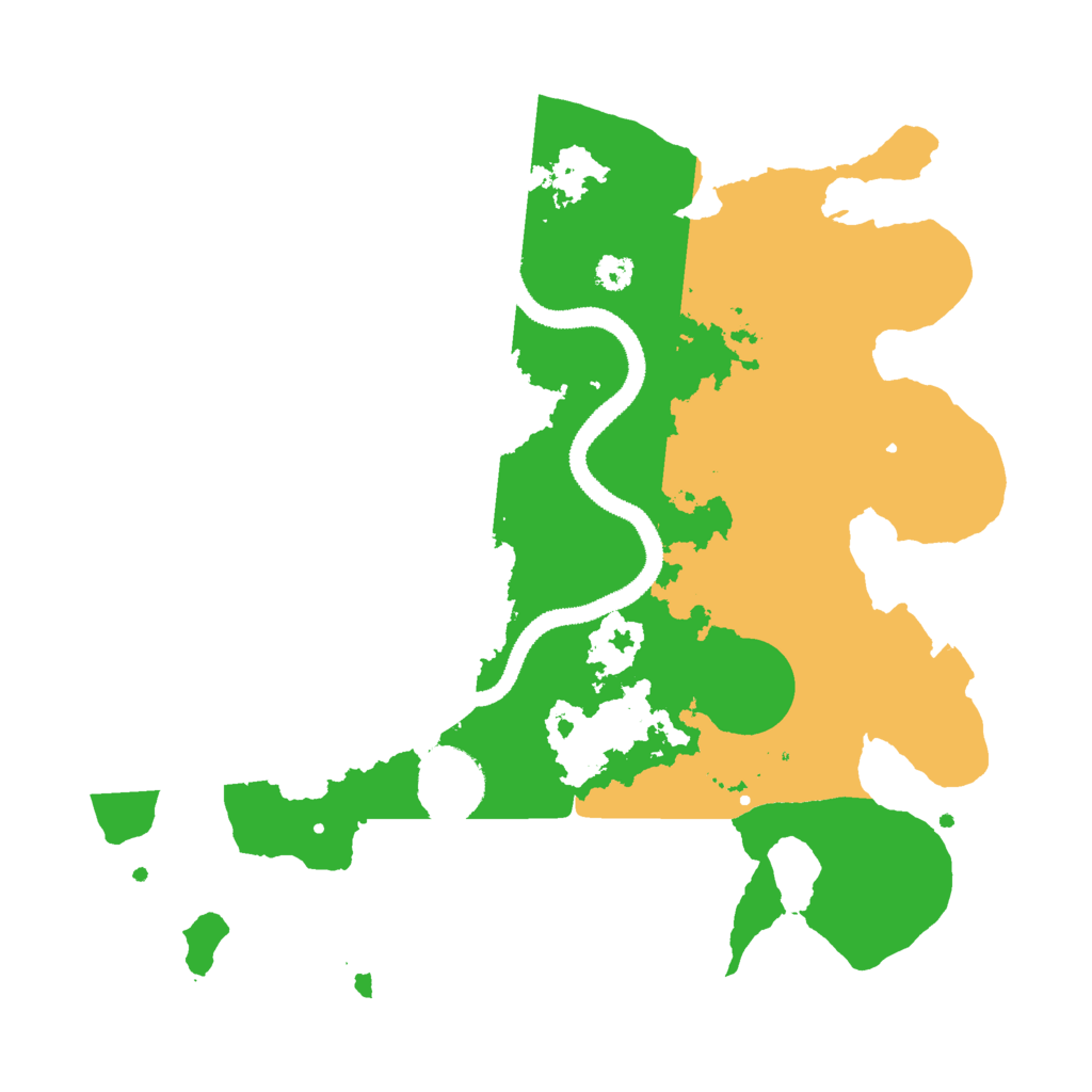 Biome Rust Map: Procedural Map, Size: 3000, Seed: 882489907