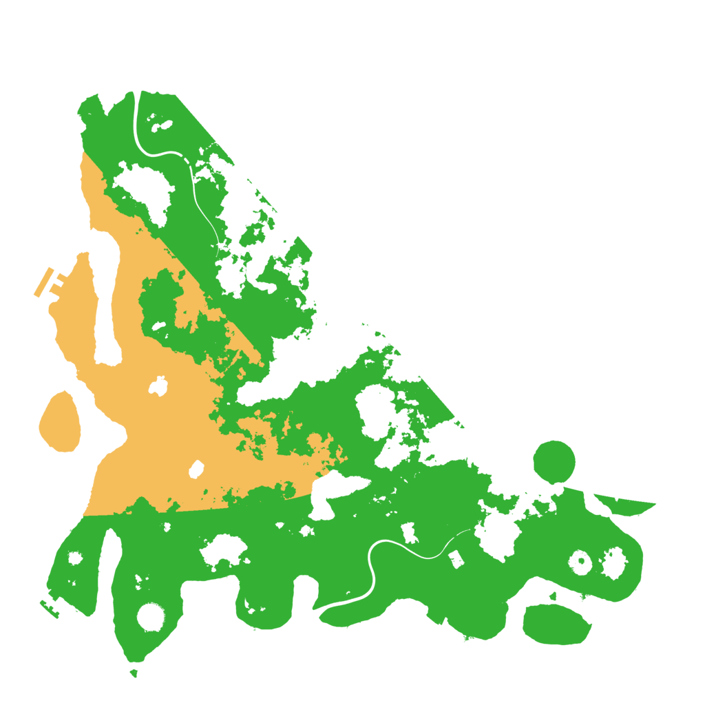 Biome Rust Map: Procedural Map, Size: 4500, Seed: 2063726438