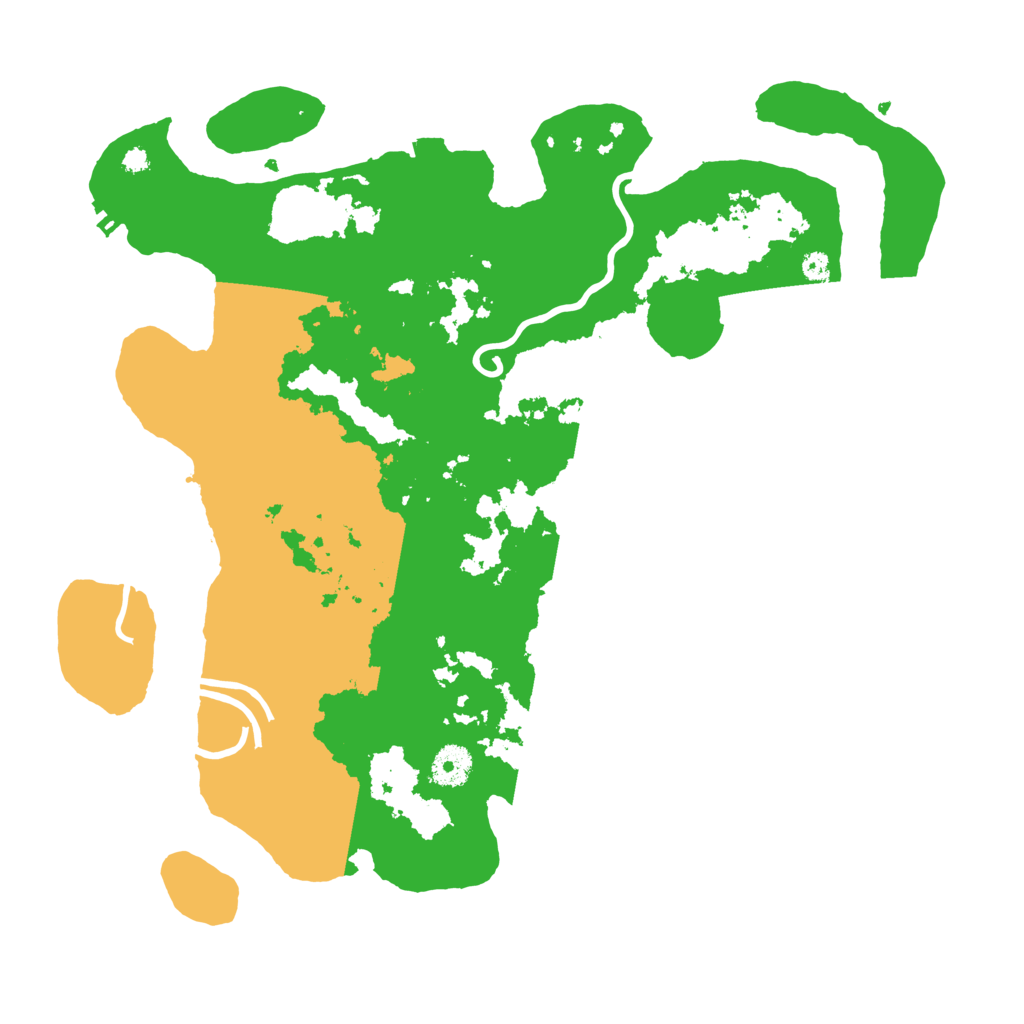Biome Rust Map: Procedural Map, Size: 3750, Seed: 218497854