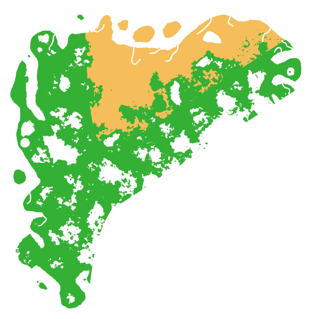 Biome Rust Map: Procedural Map, Size: 6000, Seed: 933512911