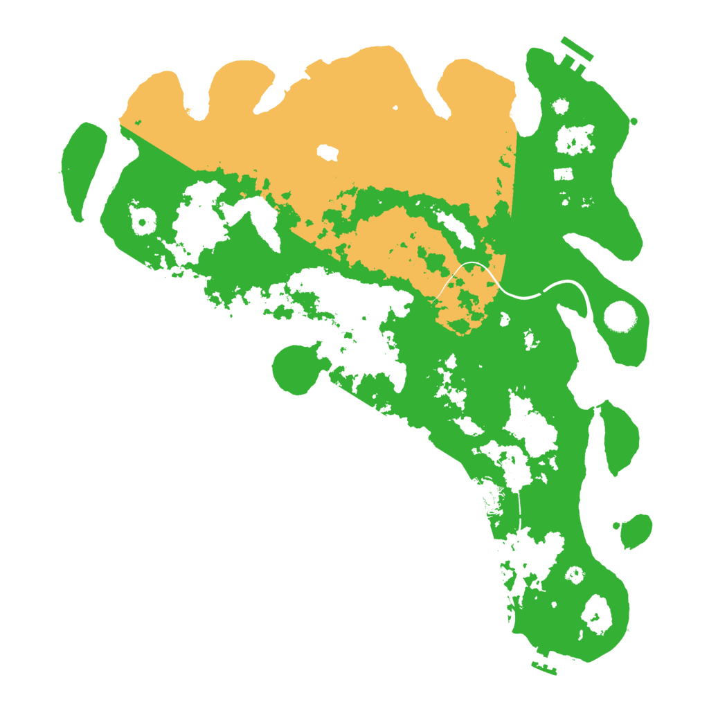 Biome Rust Map: Procedural Map, Size: 4000, Seed: 310823