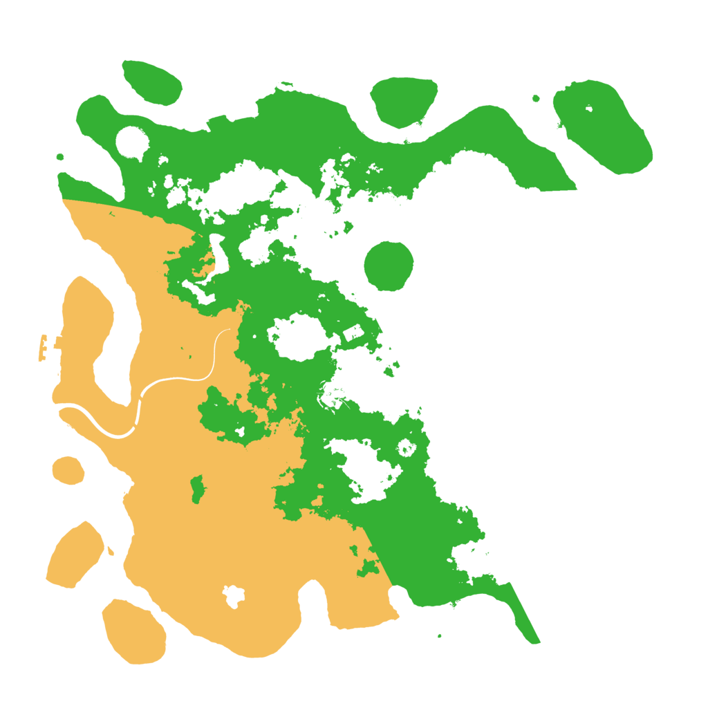 Biome Rust Map: Procedural Map, Size: 4000, Seed: 1330008461