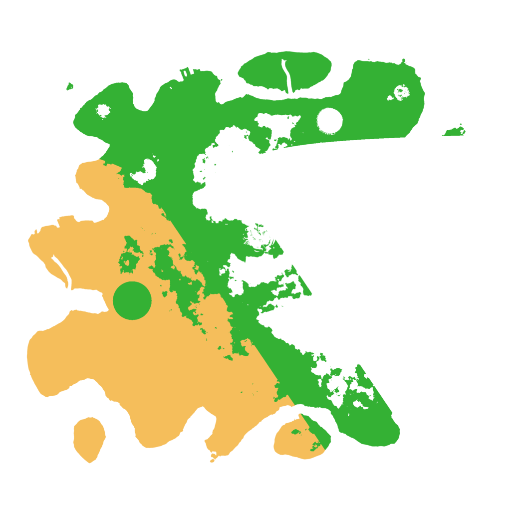 Biome Rust Map: Procedural Map, Size: 3500, Seed: 487862033